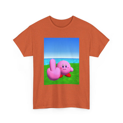 Kirby Flipping The Bird Tee (Design 2)