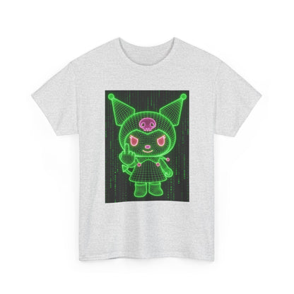 Kuromi Flipping The Bird Matrix Tee
