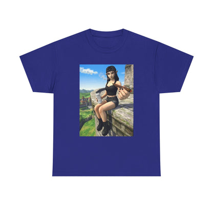 Edgy Elf Offering You A Blunt Tee