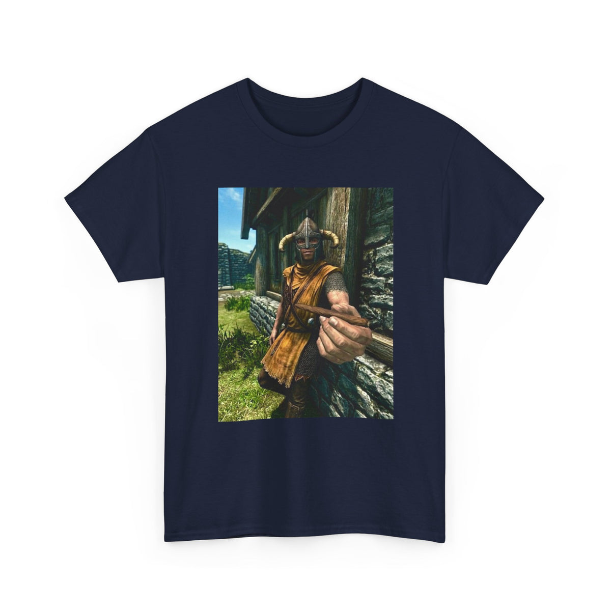 Horned Warrior Offering A Blunt Tee