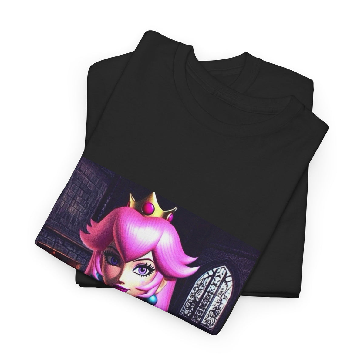 Gothic Pink Princess Peach In Castle