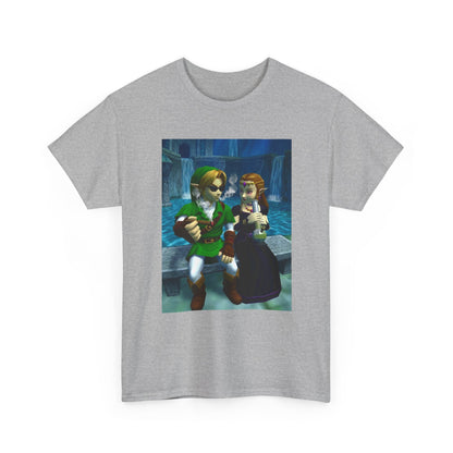 Link And Zelda Chillin' By The Water
