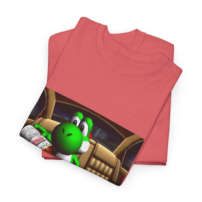 Yoshi Pouring Lean In Car Tee