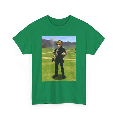 Edgy Dark Link Bong Hit Tee