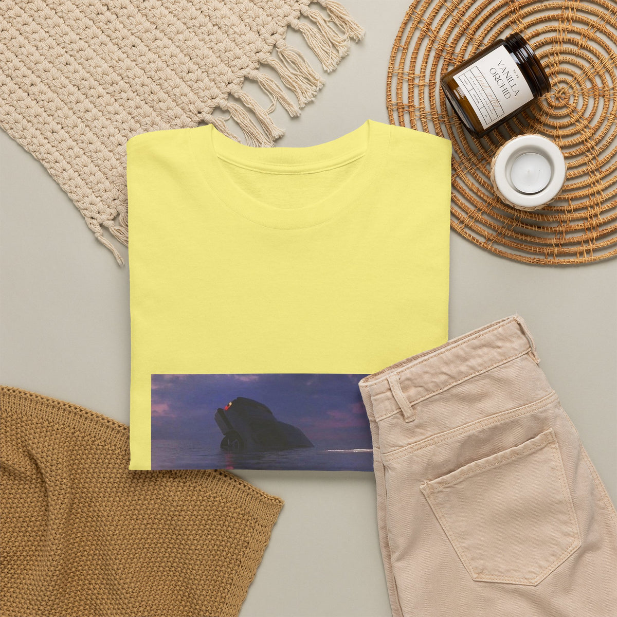 Midnight Leaf Whisper Graphic Tee