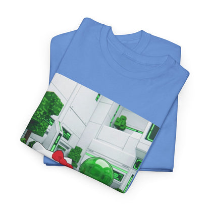 Low Poly Hello Kitty And Green Alien Flip Off