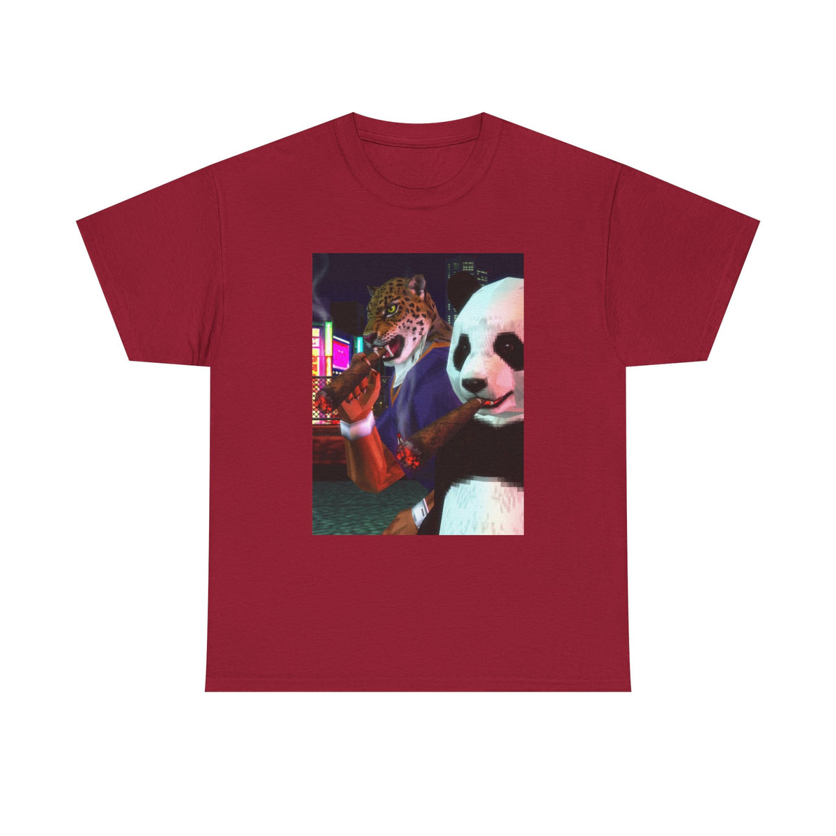 King And Panda Cigar Night Out Tee