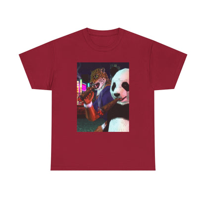 King And Panda Cigar Night Out Tee