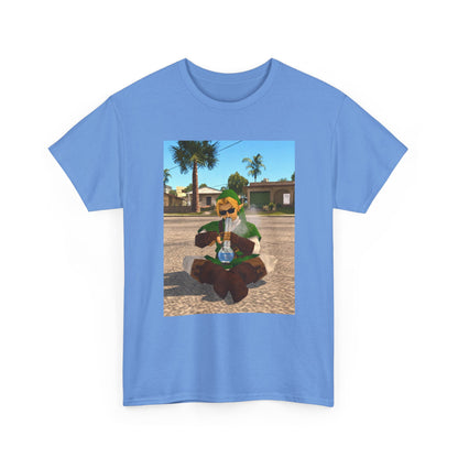 Stoner Link Taking A Bong Hit Tee
