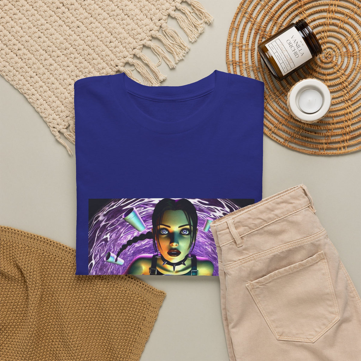 Digital Drip II Abstract Design Tee