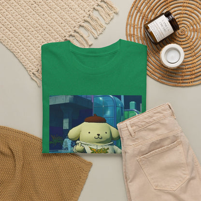 Pompompurin Skates and Flips The Bird