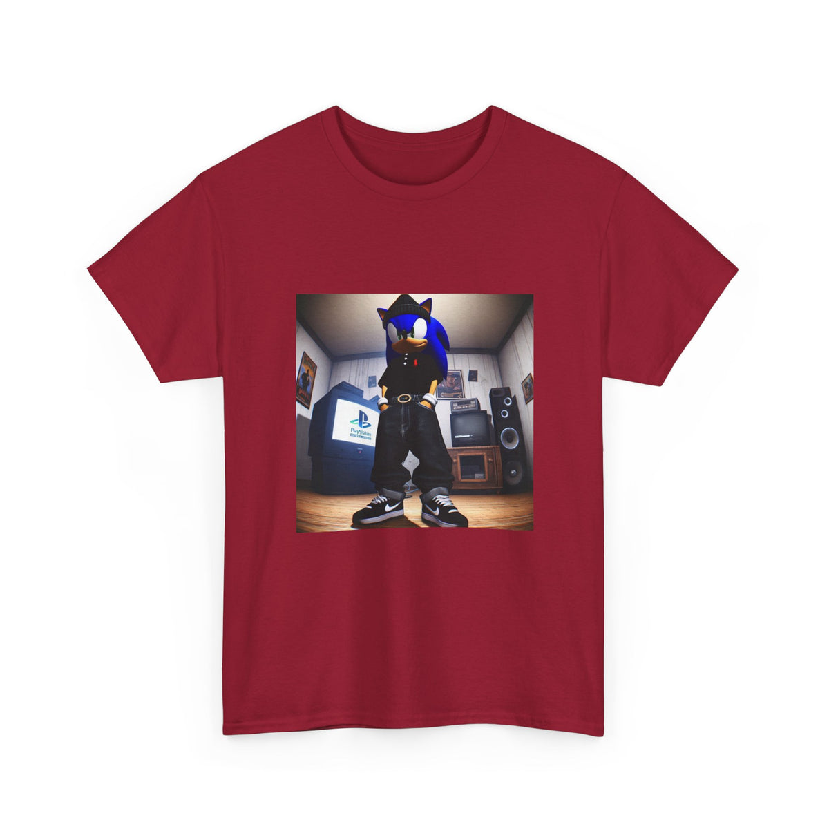 Sonic Drip With PlayStation Room Tee