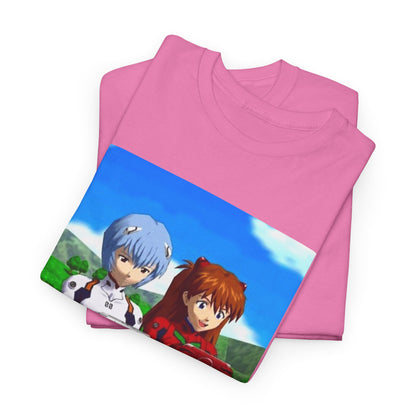 Rei And Asuka Gaming Outdoors
