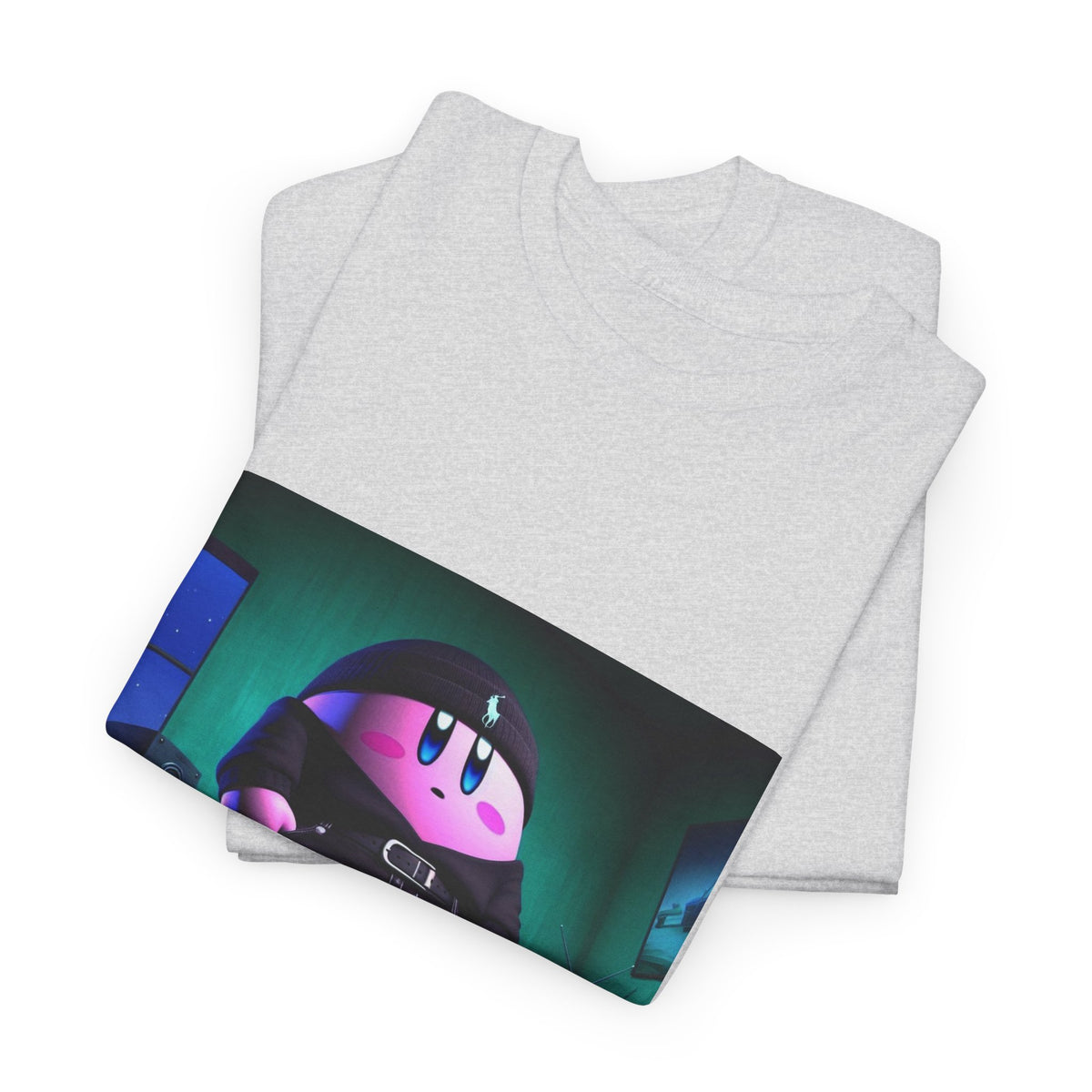 Drip Kirby Posing In His Crib Tee
