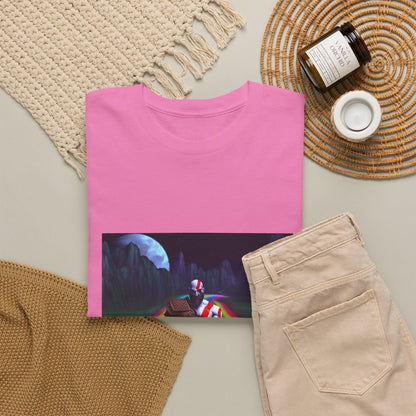 Kratos Drifting The Rainbow Road Tee