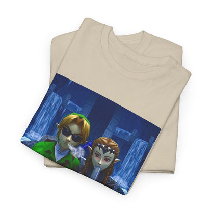 Hylian Heroes Chilling in the Ice Cavern