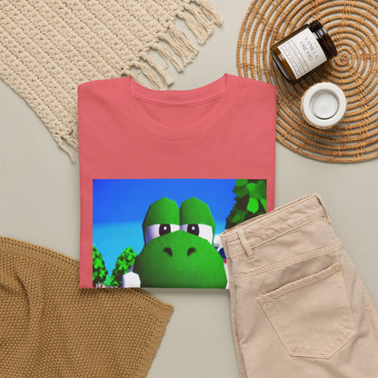 Yoshi Giving The Finger Tee (Design 4)