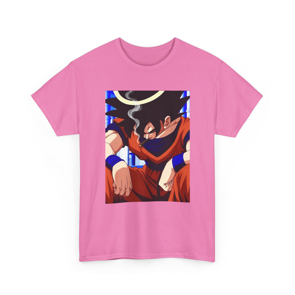 Goku Chilling With A Halo Blazin' Tee