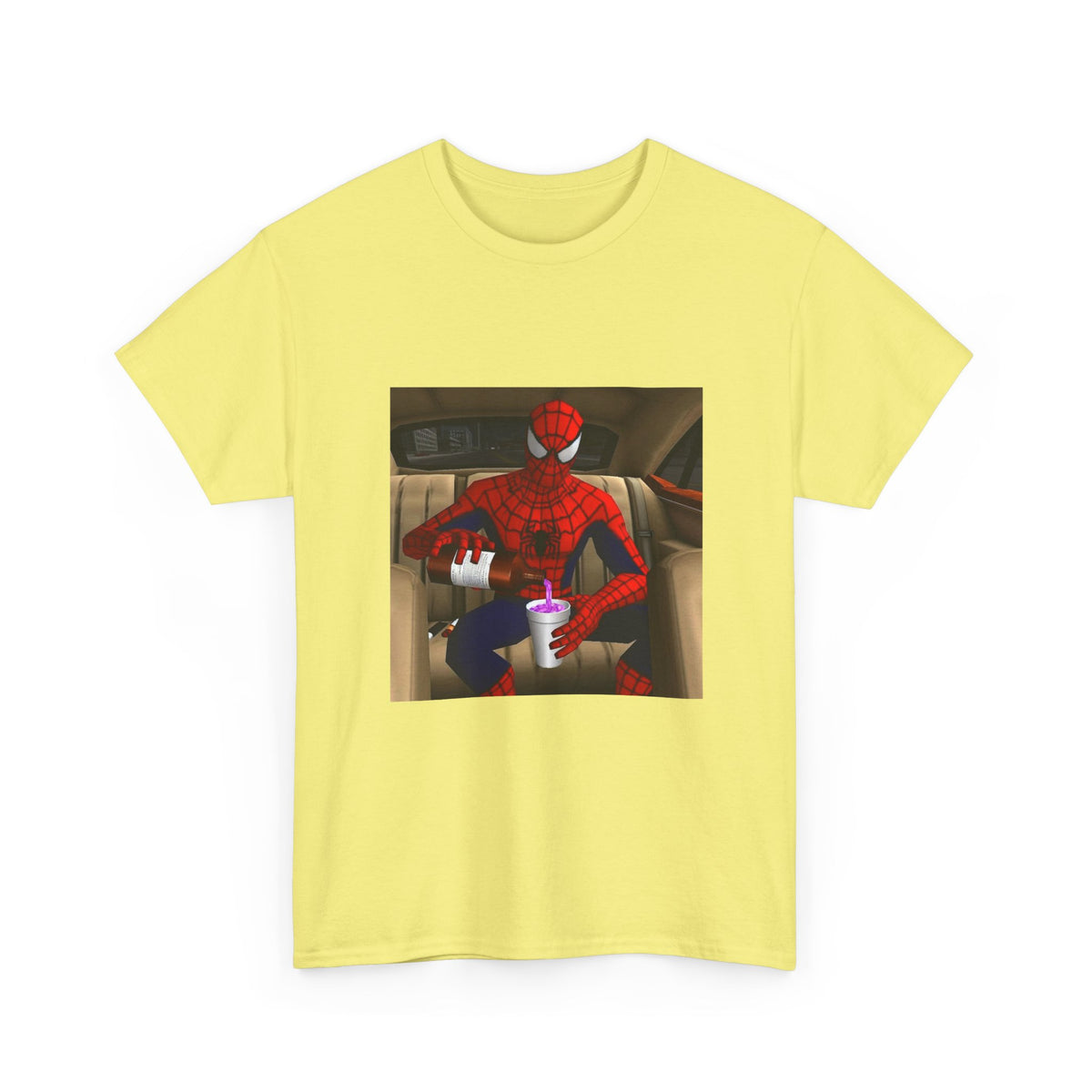Spider-Hero Sipping Purple Drank Tee