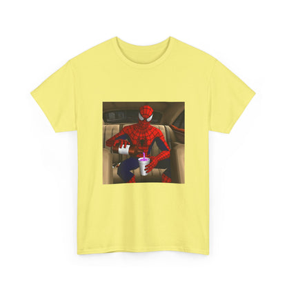 Spider-Hero Sipping Purple Drank Tee