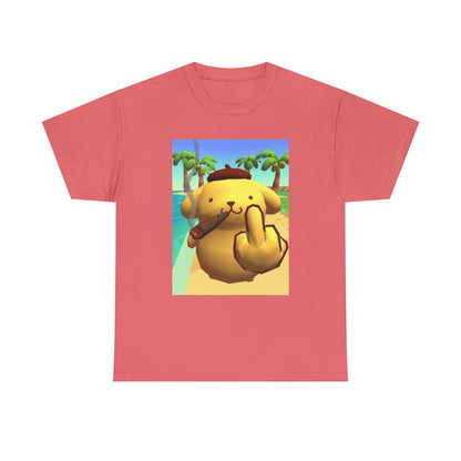 Pompompurin Smoking And Flipping The Bird