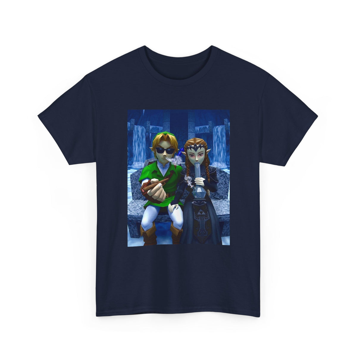 Hylian Heroes Chilling in the Ice Cavern