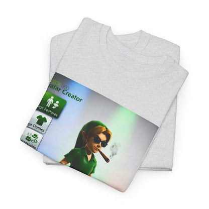 Xbox Avatar Link Smoking Blunt Tee