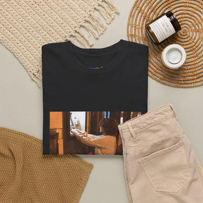 Gravity Defying Green Graphic Tee