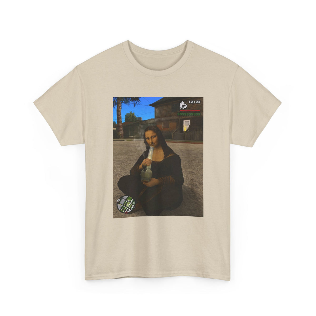 Mona Lisa Hitting The Bong Tee