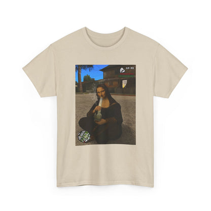Mona Lisa Hitting The Bong Tee