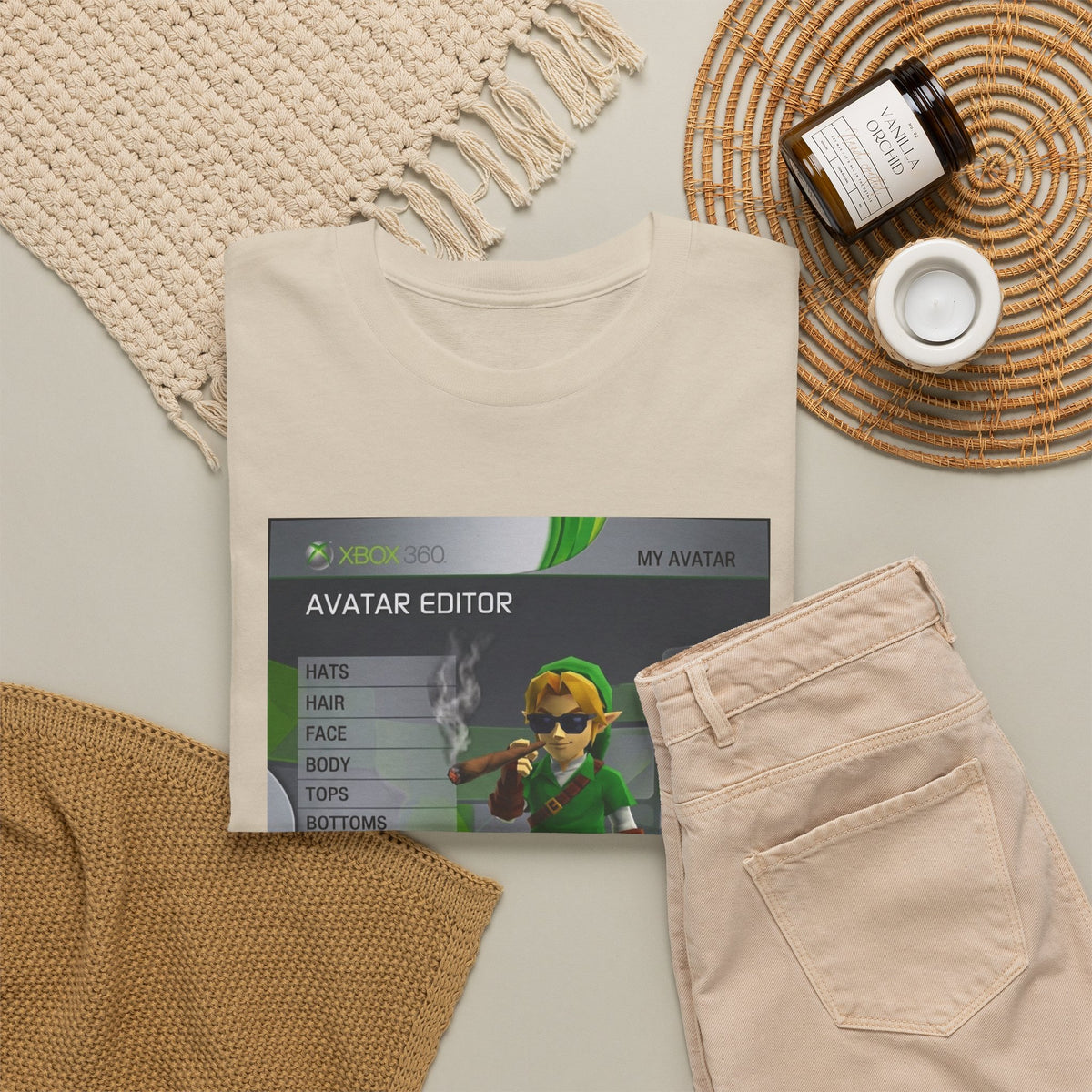 Chill Link Smoking Blunt Avatar Tee