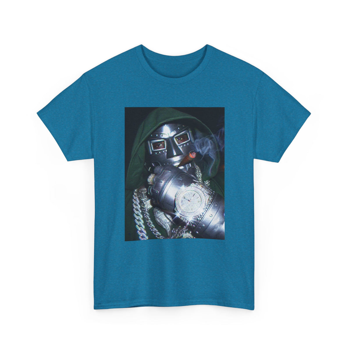 Villainous Rapper Smoking Diamond Bling Tee