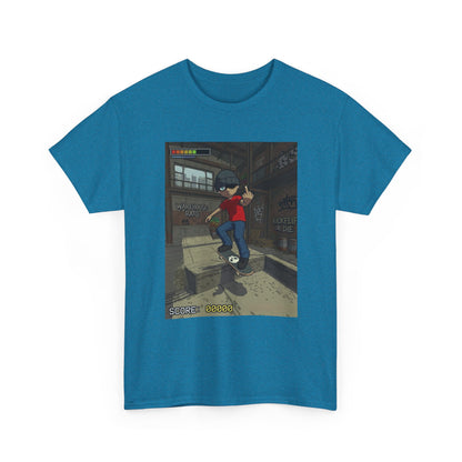 Rebellious Skater Flips Off Warehouse Scene