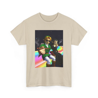 Link And Dark Zelda Smoking Blunts