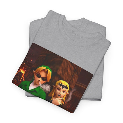 Link and Zelda Smoking Blunts In Hyrule