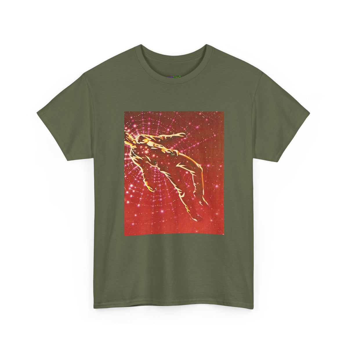 Dispersed Text Graphic Tee