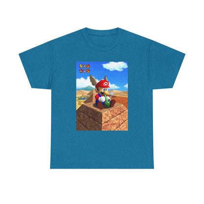 Wing Cap Mario Enjoying The Desert View Tee