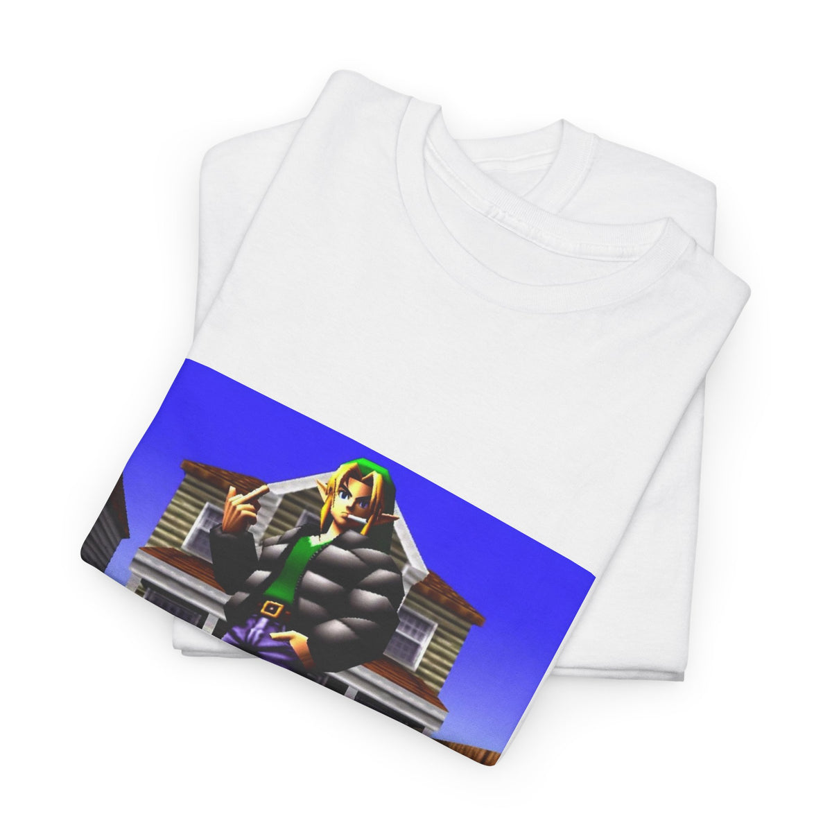 Link In Streetwear Flipping The Bird Tee