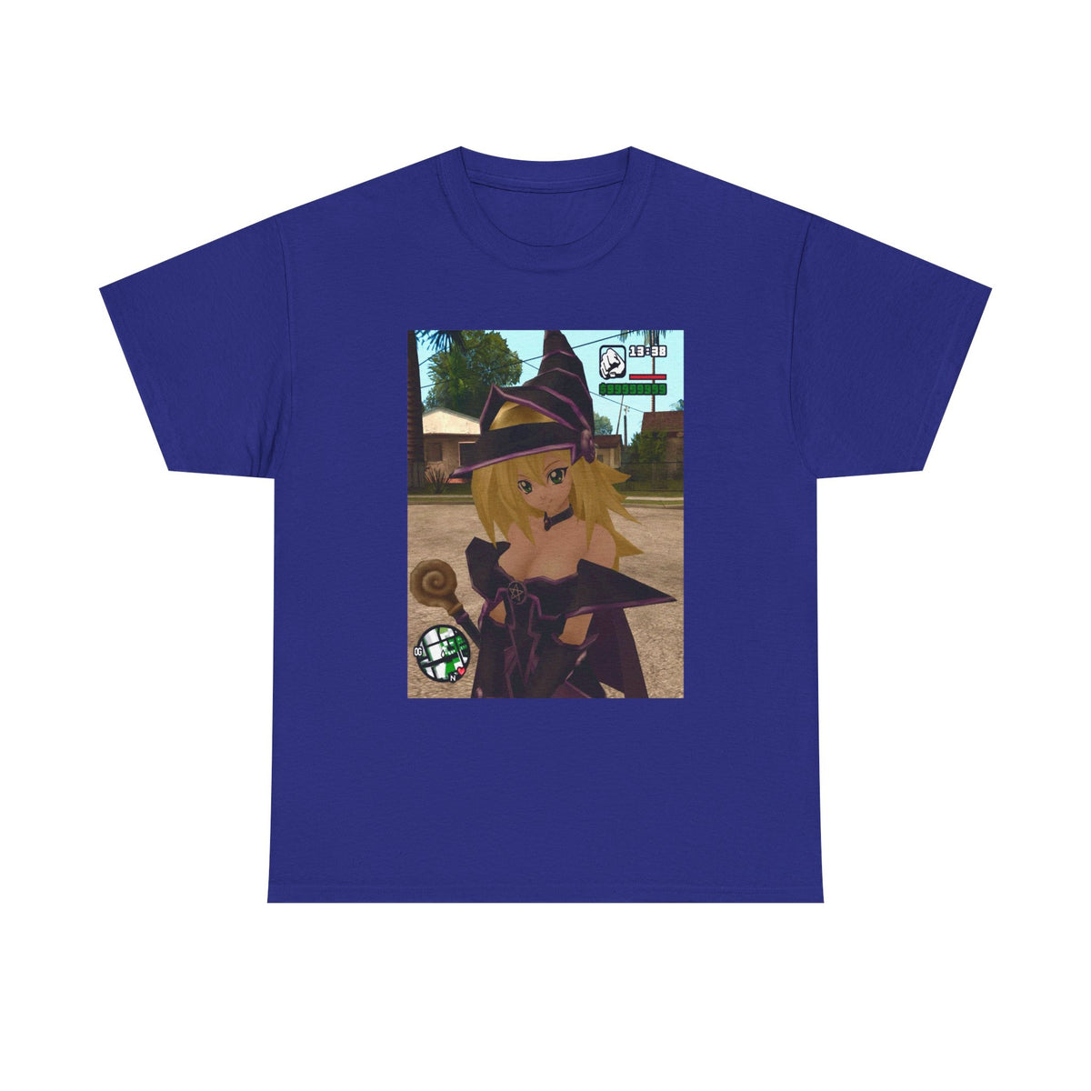 Dark Magician Girl In San Andreas Tee (Design 2)