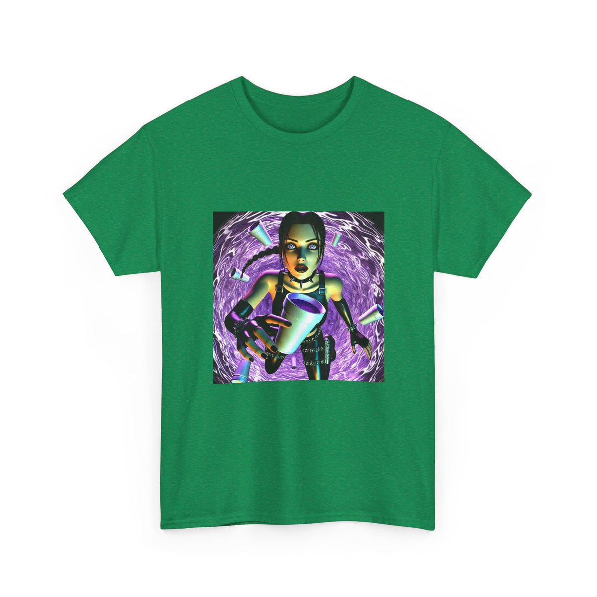 Digital Drip II Abstract Design Tee