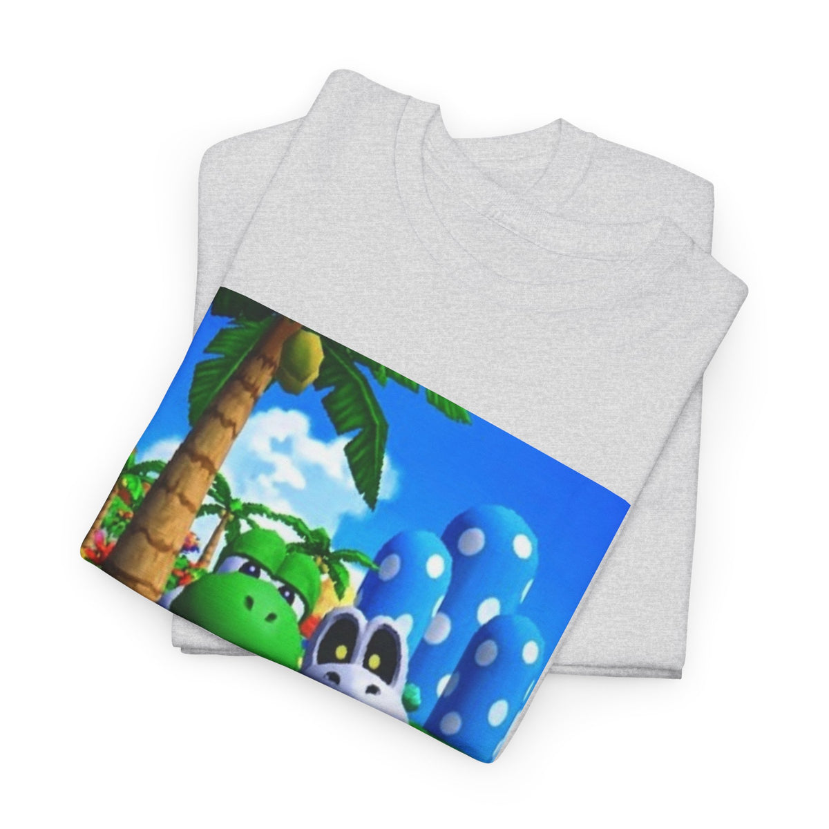 Yoshi And Dry Bones Flipping The Bird Tee (Design 6)