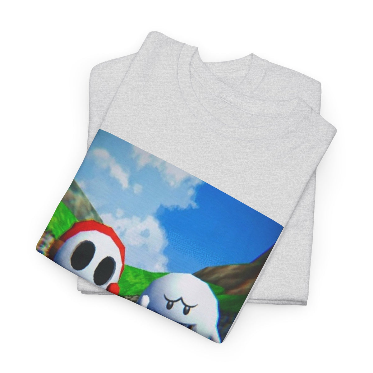 Shy Guy And Boo Flipping Off Tee