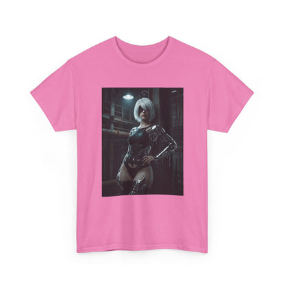 Android In Melted Chrome Cyberpunk Tee
