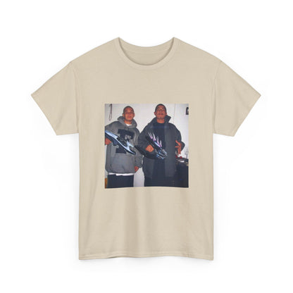 Midnight Leaf Pulse Graphic Tee