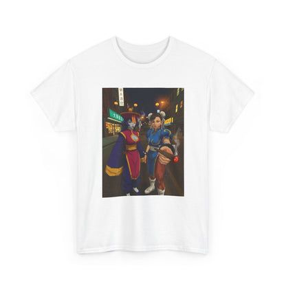 Hsien-Ko And Chun-Li Sharing Blunts Tee