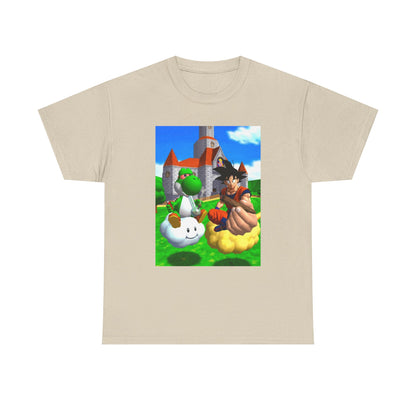 Yoshi And Goku Sharing A Smoke Tee