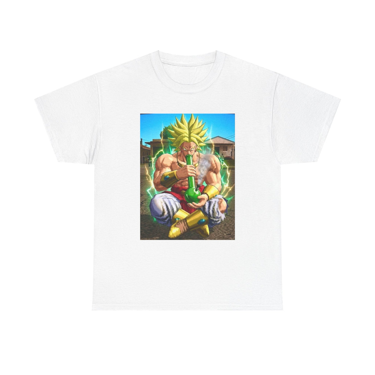 Super Saiyan Broly Taking A Bong Rip Tee