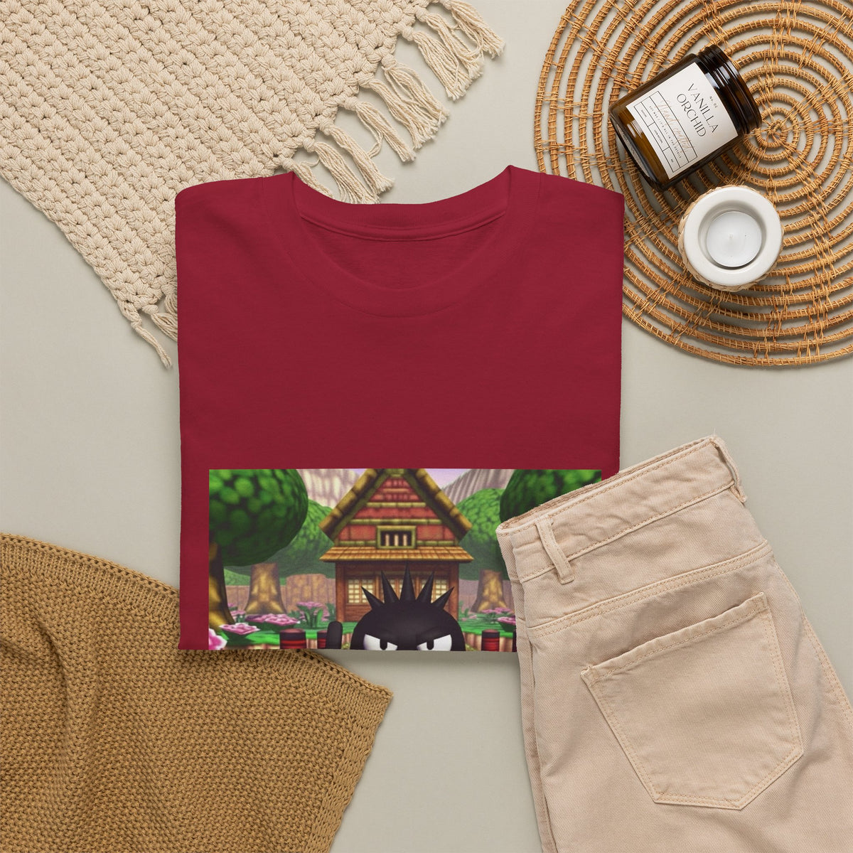Grumpy Black Bird Flipping Off Tee