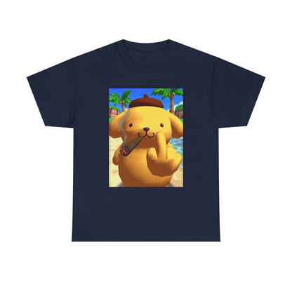 Pompompurin Smoking Blunt & Flipping Off