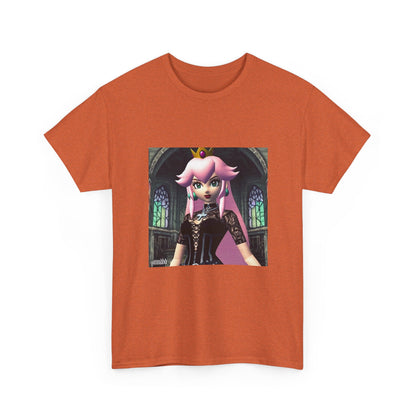 Goth Princess Peach In The Castle Tee